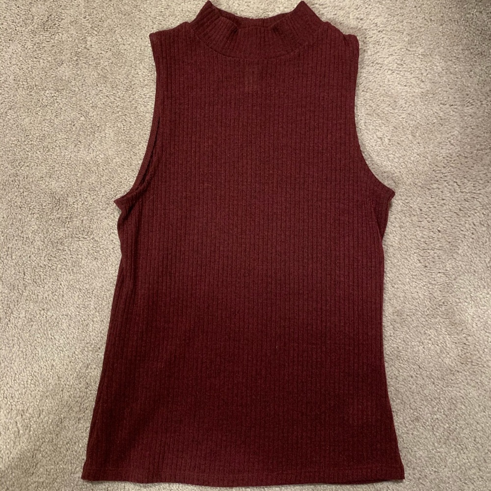 High neck tank top